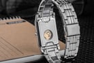 Alexandre Christie AC 8549 BSSSL Couple Silver Dial Stainless Steel Strap-7