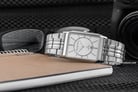 Alexandre Christie AC 8549 BSSSL Couple Silver Dial Stainless Steel Strap-1