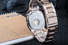 Alexandre Christie Classic AC 8550 MD BRGSL Man Silver Dial Light Gold Stainless Steel Strap-5
