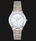 Alexandre Christie Classic Steel AC 8553 LD BCGSL Ladies White Dial Stainless Steel-0