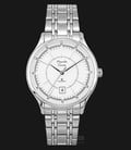 Alexandre Christie Classic Steel AC 8553 LD BSSSL Ladies White Dial Stainless Steel-0