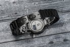 Alexandre Christie AC 8554 BIPBA Couple Black Dial Black Stainless Steel-8