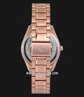 Alexandre Christie AC 8554 LD BRGSL Ladies Silver Gold Dial Rose Gold Stainless Steel Strap-2