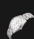 Alexandre Christie Classic Steel AC 8554 MD BTRSL Men White Dial Dual Tone Stainless Steel Strap-1