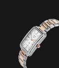 Alexandre Christie AC 8555 BTRSL Couple White Dial Dual Tone Stainless Steel Strap-1