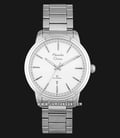 Alexandre Christie AC 8556 MD BSSSL Classic Steel Man White Dial Stainless Steel-0
