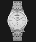 Alexandre Christie AC 8557 ME BSSSL Man White Dial Stainless Steel-0