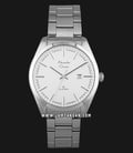 Alexandre Christie AC 8560 MD BSSSL Classic Steel Man White Dial Stainless Steel-0