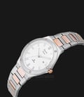 Alexandre Christie Classic AC 8562 LD BTRSL Ladies White Dial Dual Tone Stainless Steel Strap-1