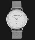 Alexandre Christie AC 8566 LD BSSSL Ladies White Dial Stainless Steel-0