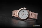 Alexandre Christie AC 8569 LD BRGSL Ladies White Dial Rose Gold Stainless Steel-3