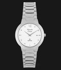 Alexandre Christie AC 8569 LD BSSSL Ladies White Dial Stainless Steel-0
