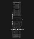 Alexandre Christie AC 8570 LH BIPBA Ladies Black Dial Black Stainless Steel Strap-2