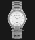 Alexandre Christie AC 8573 LH BSSSL Asteria Ladies White Dial Stainless Steel-0