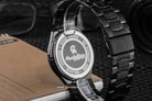 Alexandre Christie AC 8573 BIPBA Couple Black Dial Black Stainless Steel-3