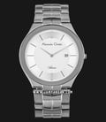 Alexandre Christie AC 8573 MD BSSSL Asteria Man White Dial Stainless Steel-0