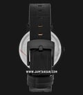 Alexandre Christie AC 8575 LS LIPBA Ladies Black Dial Black Leather Strap-2