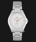 Alexandre Christie AC 8580 MD BSSSLRG Classic Steel Man White Dial Stainless Steel-0