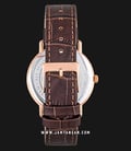 Alexandre Christie AC 8581 MD LRGBO Classic Steel Man Brown Sunray Dial Brown Leather Strap-2