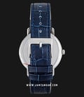 Alexandre Christie AC 8581 MD LSSBU Classic Steel Man Blue Sunray Dial Blue Leather Strap-2