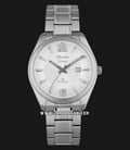 Alexandre Christie AC 8583 MD BSSSL Classic Steel Man White Dial Stainless Steel-0