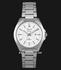 Alexandre Christie AC 8584 LD BSSSL Ladies White Dial Stainless Steel-0