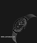 Alexandre Christie AC 8586 LH BIPBA Ladies Black Dial Black Stainless Steel-1