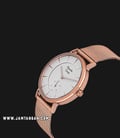 Alexandre Christie Classic AC 8586 MS BRGSL Man White Dial Rose Gold Stainless Steel Strap-2
