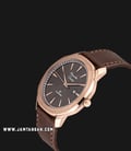 Alexandre Christie AC 8587 MD LRGBO Man Brown Dial Brown Leather Strap-1