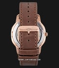 Alexandre Christie AC 8587 MD LRGBO Man Brown Dial Brown Leather Strap-2