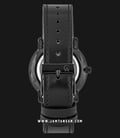 Alexandre Christie AC 8589 LD LIPBA Ladies Black Dial Black Leather Strap-2