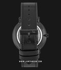 Alexandre Christie AC 8589 MD LIPBA Men Black Dial Black Leather Strap-2