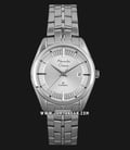 Alexandre Christie AC 8594 LD BSSSL Ladies White Dial Stainless Steel-0
