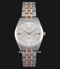 Alexandre Christie AC 8595 LD BTRSL Ladies Silver Dial Dual Tone Stainless Steel Strap-0