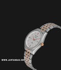 Alexandre Christie AC 8595 LD BTRSL Ladies Silver Dial Dual Tone Stainless Steel Strap-1