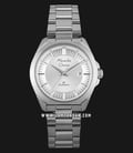 Alexandre Christie AC 8596 LD BSSSL Ladies White Dial Stainless Steel-0