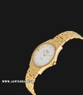 Alexandre Christie AC 8605 LH BGPSL Silver Dial Gold Stainless Steel Strap-1