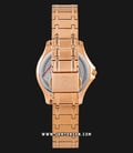 Alexandre Christie AC 8605 LH BRGBA Black Dial Rose Gold Stainless Steel Strap-2