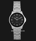 Alexandre Christie Classic AC 8605 LH BSSBA Black Dial Stainless Steel Strap-0