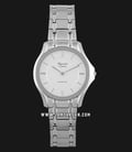Alexandre Christie AC 8605 LH BSSSL Silver Dial Stainless Steel Strap-0