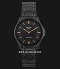 Alexandre Christie AC 8605 MH BIPBARG Black Dial Black Stainless Steel Strap-0