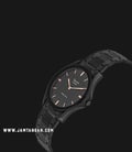 Alexandre Christie AC 8605 MH BIPBARG Black Dial Black Stainless Steel Strap-1
