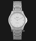 Alexandre Christie AC 8605 MH BSSSL Silver Dial Stainless Steel Strap-0