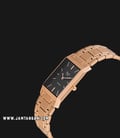 Alexandre Christie AC 8606 LH BRGBA Black Dial Rose Gold Stainless Steel Strap-1