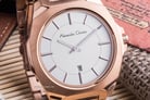 Alexandre Christie Classic AC 8611 MD BRGSL Men Silver Dial Rose Gold Stainless Steel Strap-8