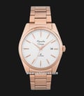Alexandre Christie AC 8617 MD BRGSL Classic Steel Silver Dial Rose Gold Stainless Steel-0