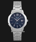 Alexandre Christie AC 8619 LD BSSBU Classic Steel Ladies Blue Dial Stainless Steel Strap-0