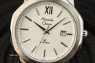 Alexandre Christie AC 8619 BSSSL Classic Steel Couple Silver Dial Stainless Steel Strap-6