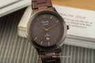 Alexandre Christie AC 8623 BBWDB Classic Steel Couple Brown Dial Brown Stainless Steel Strap-6