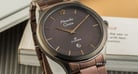 Alexandre Christie AC 8623 BBWDB Classic Steel Couple Brown Dial Brown Stainless Steel Strap-3